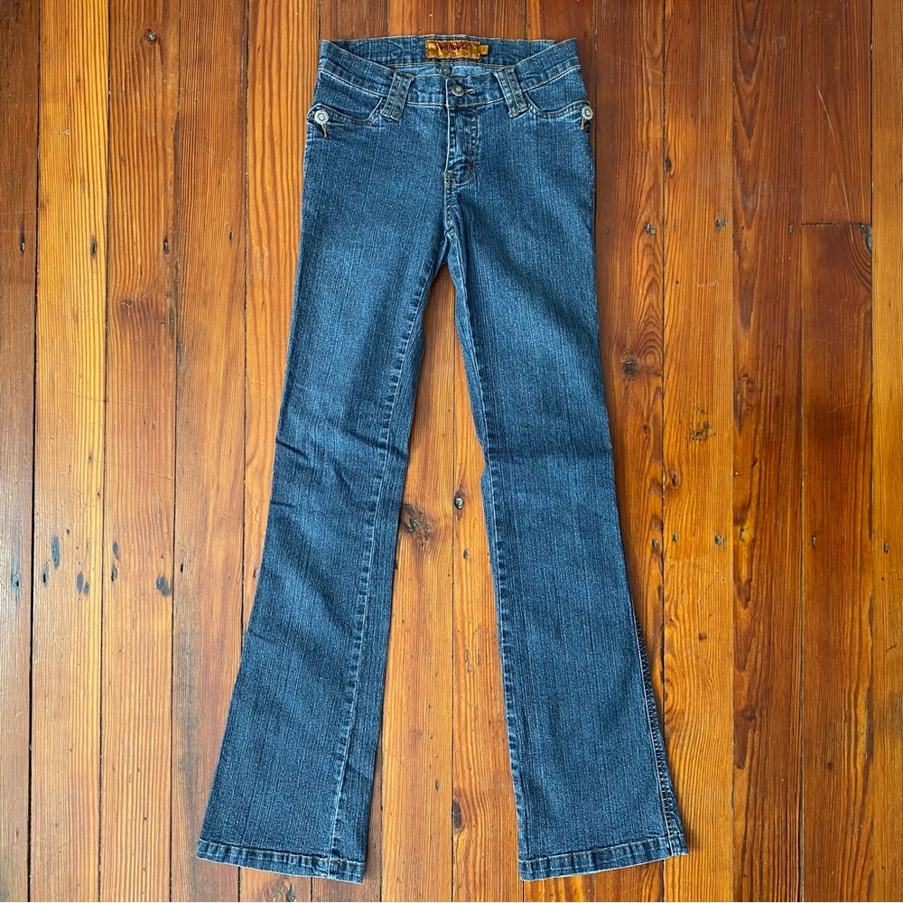 Vintage 2000s Funhouse Jeans lowrise flare jeans 5